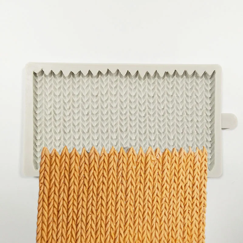 LY-0018-Knitted свитер силиконовые формы-DIY выпечки инструменты набор для с шоколадом