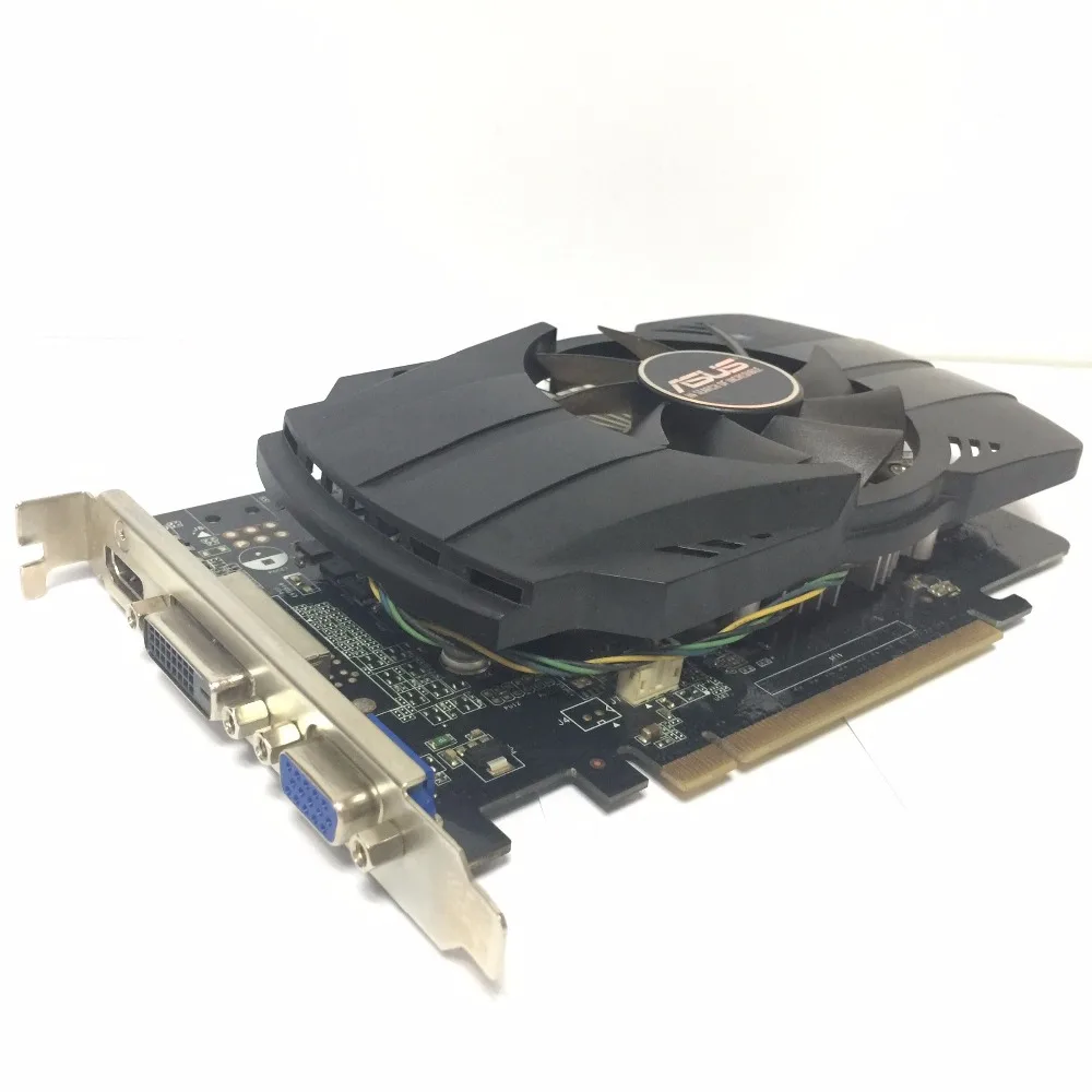 Asus GTX-750-FML-1GD5 GTX750 GTX 750 1GB 1G D5 DDR5 128 Bit PC настольные видеокарты PCI Express 3,0 компьютерные видеокарты
