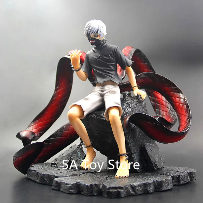 Аниме Tokyo Ghoul Kaneki Ken Сменная головка ПВХ фигурка Коллекционная модель игрушка