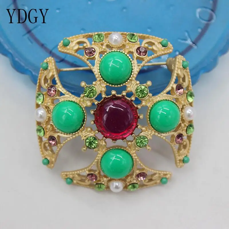 YDGY в стиле барокко, креативная Геометрическая булавка, модная женская булавка, свадебные аксессуары, Женские Ювелирные изделия, новинка