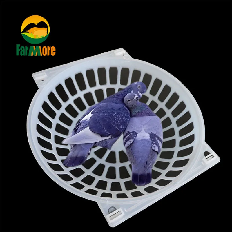 1 шт. Птичье гнездо клетке голубь Пластик Канарские Parrot Pigeon для скворечник