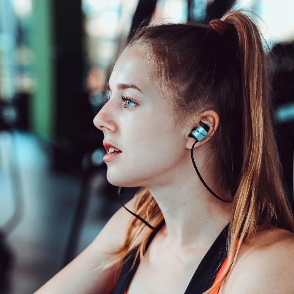 Bluedio TE Bluetooth наушники спортивные беспроводные гарнитуры с Микрофоном и