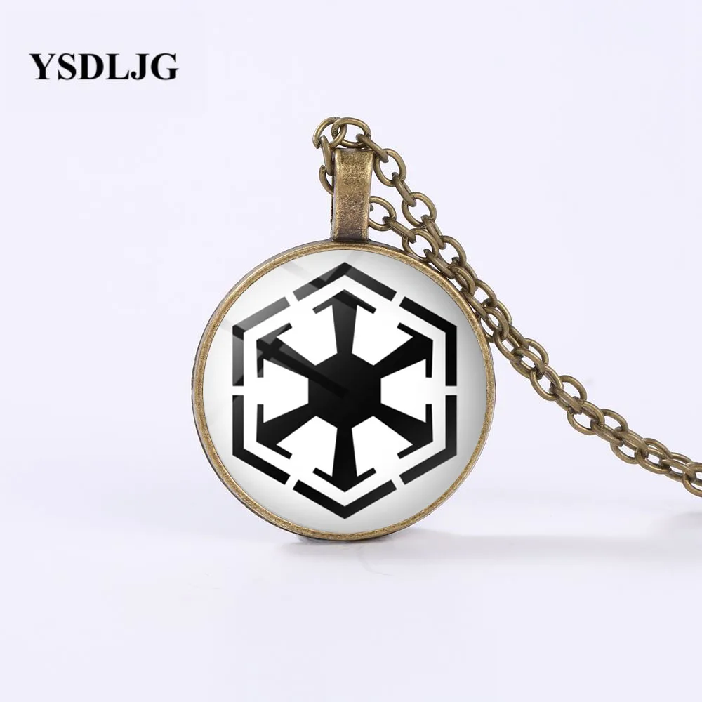 YSDLJG Новое прибытие Звездные войны ожерелье-Sith заказ эмблема