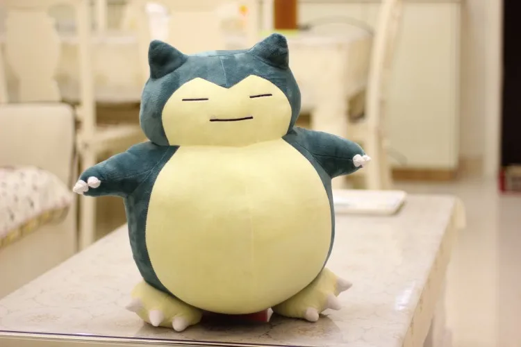 50 см 1 кг Большой Snorlax Kabigon Big Go плюшевая игрушка чучело Мягкая кукла