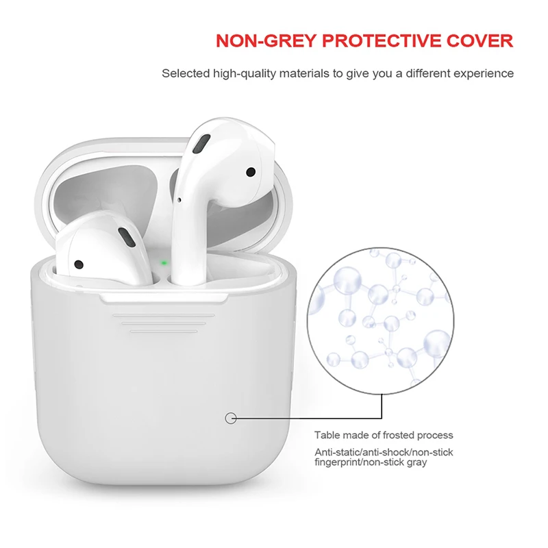 Для Apple AirPods наушники случае аксессуары AirPod чехол Роскошный для Airpods мягкий