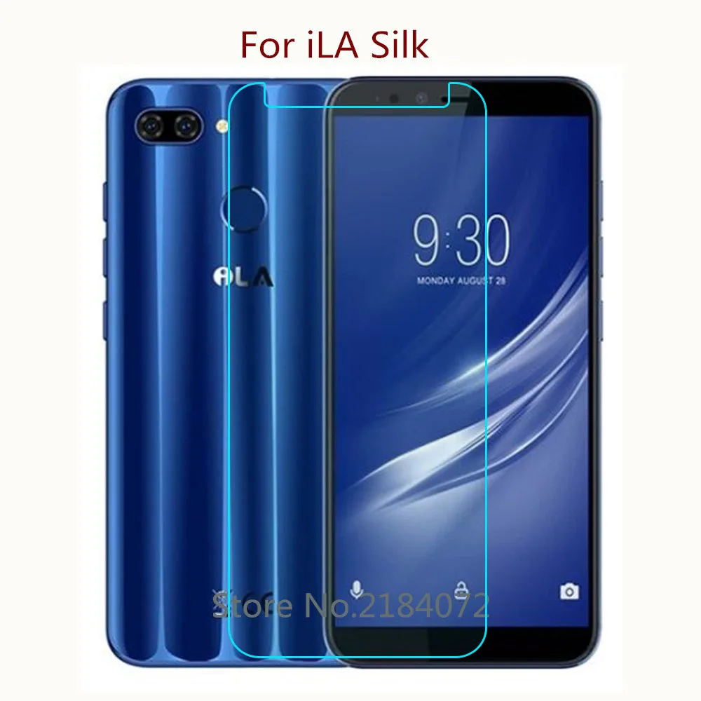 9H 2.5D Защитное стекло для экрана iLA Silk закаленное смартфона Передняя пленка