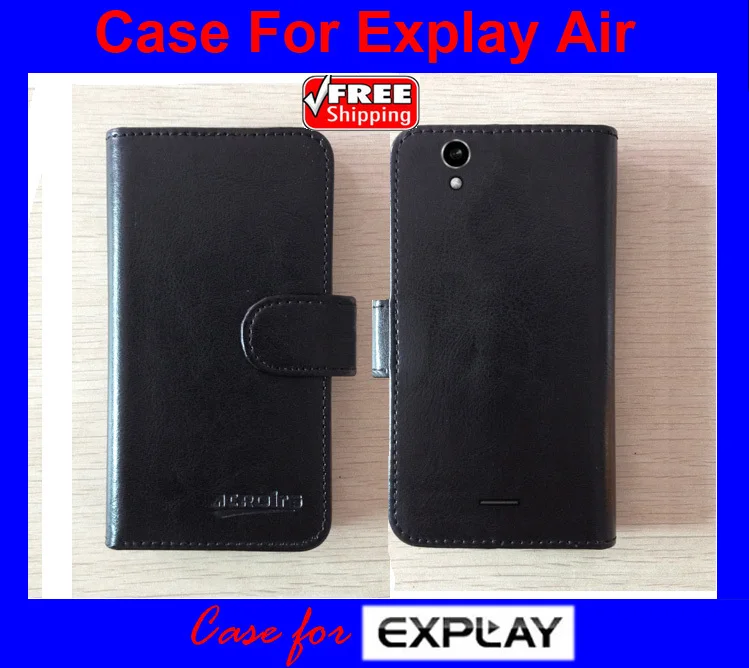 

Air Explay Case Hightest Quality original brand Special flip leather for Explay Air Flip support stand and credit card holder
