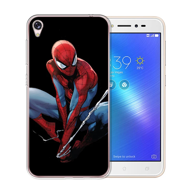 Joker venom marvel Человек-паук Железный человек для Asus Zenfone Live ZB501KL Max 3 4 Pro M1 ZB602KL ZC520KL ZC520TL