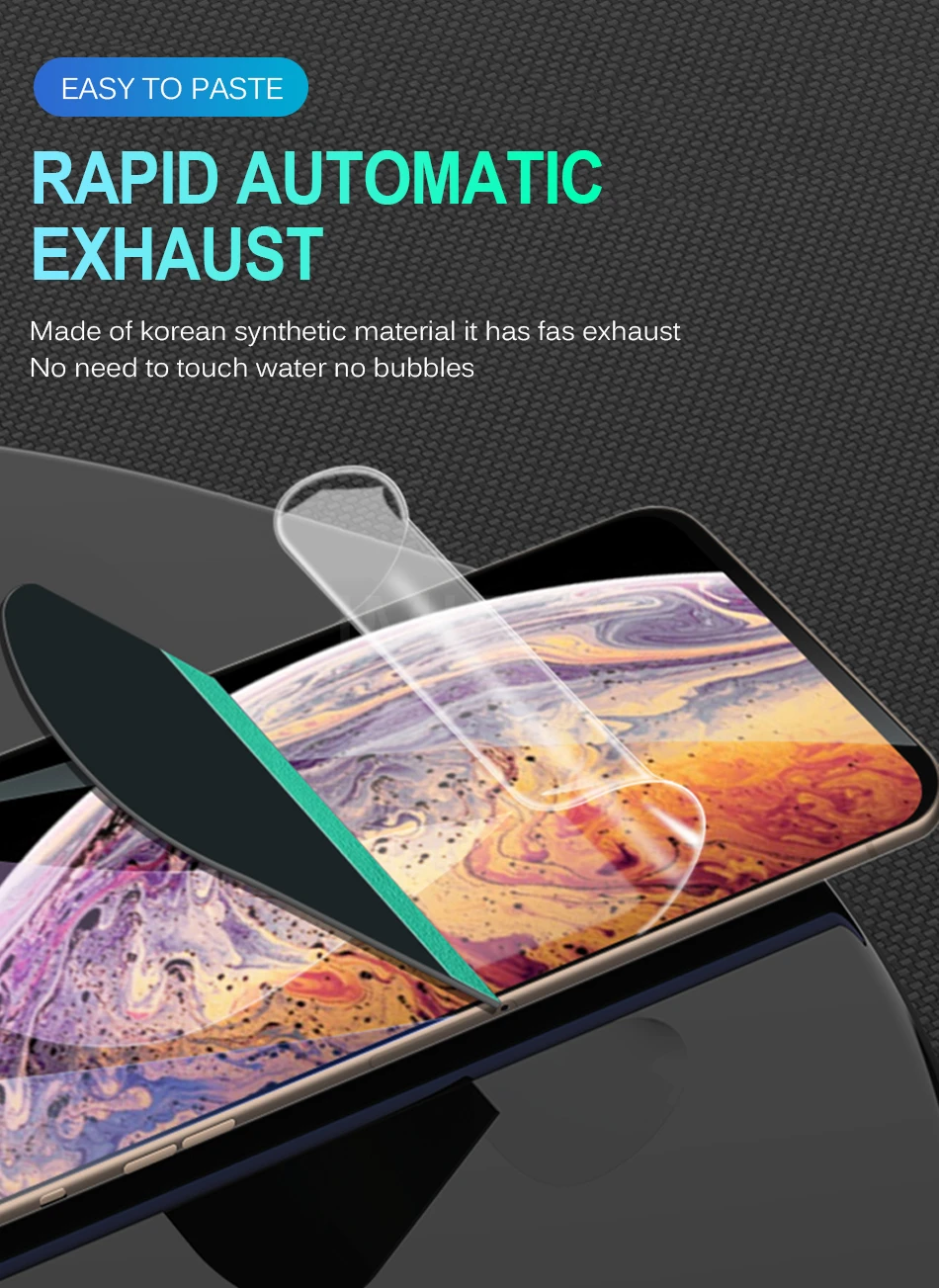 Гидрогелевая Защитная пленка для iphone 7 8 6 6s PLus X XS Max XR полноэкранная мягкая пленка для iphone XS Max X 7 8 защитная пленка