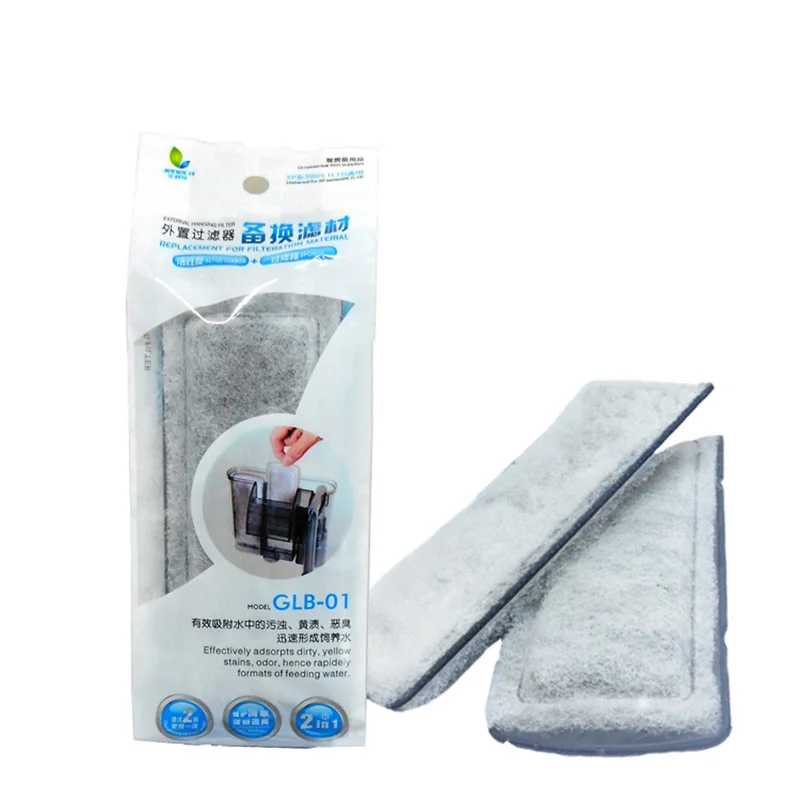5 packs jeneca xp series waterfall filters special replacement activated carbon biochemical cotton plates | Дом и сад