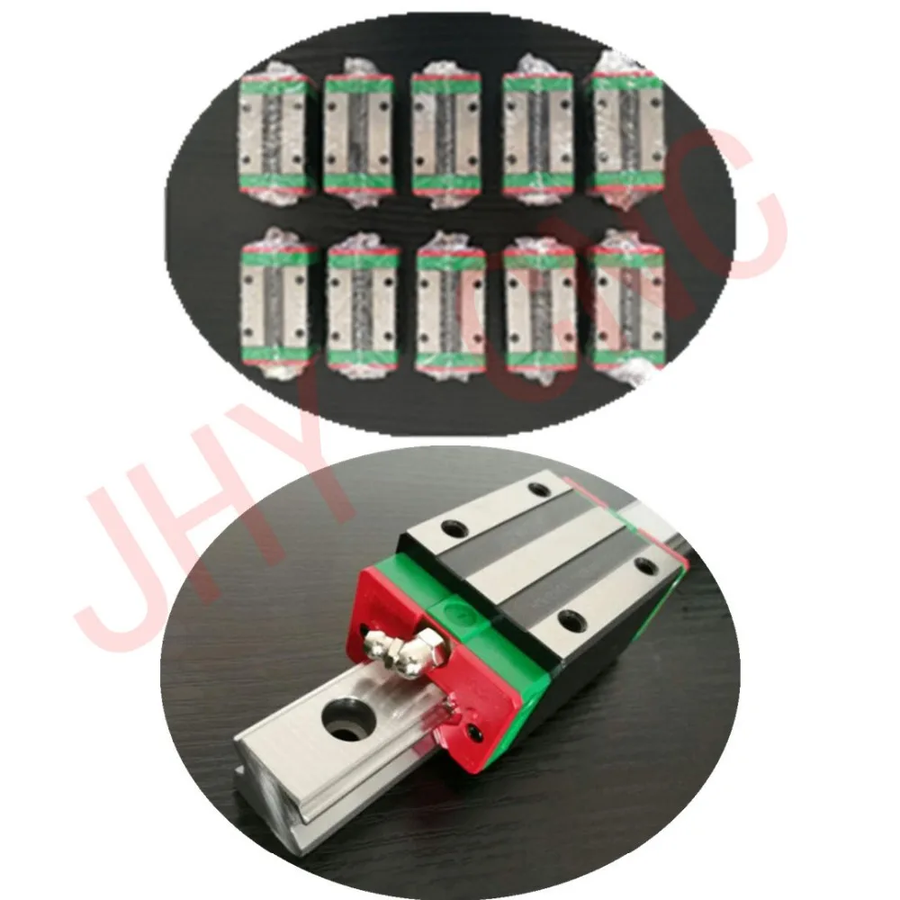 3 комплекта линейных рельсовых профилей + 4 шариковых винта винтов DFU1605 BK/BF12