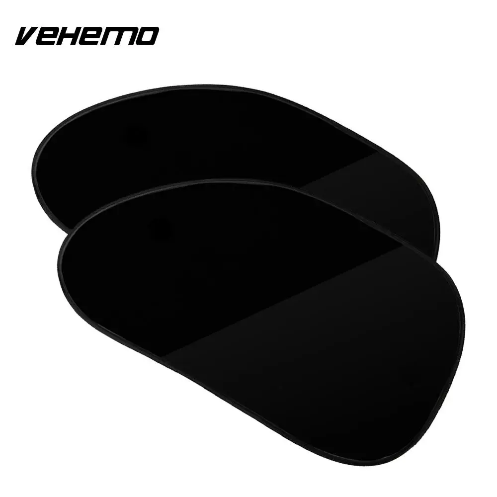 Vehemo Static Cling 2pcs Windshield Sunshade Vehicle Auto Sun Visor Car SunShade Portable Durable Side Window Curtain | Автомобили и