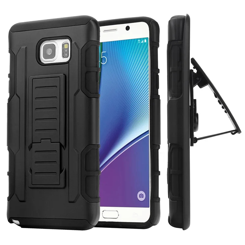 For Samsung Galaxy A5 2017 Case 3 in 1 Belt Clip Stand Armor 2016 S7 Edge S6 S5 J5 J3 Note 5 Shockproof |