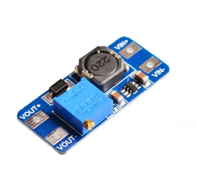 MT3608 2A Max DC-DC Повышающий Модуль питания усилитель мощности для