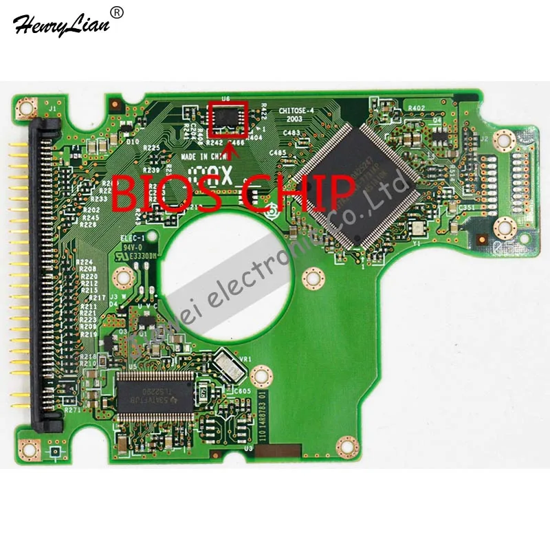 HDD PCB для/логическая плата/номер платы: 320 14R8783 01 микросхема основного контроллера: