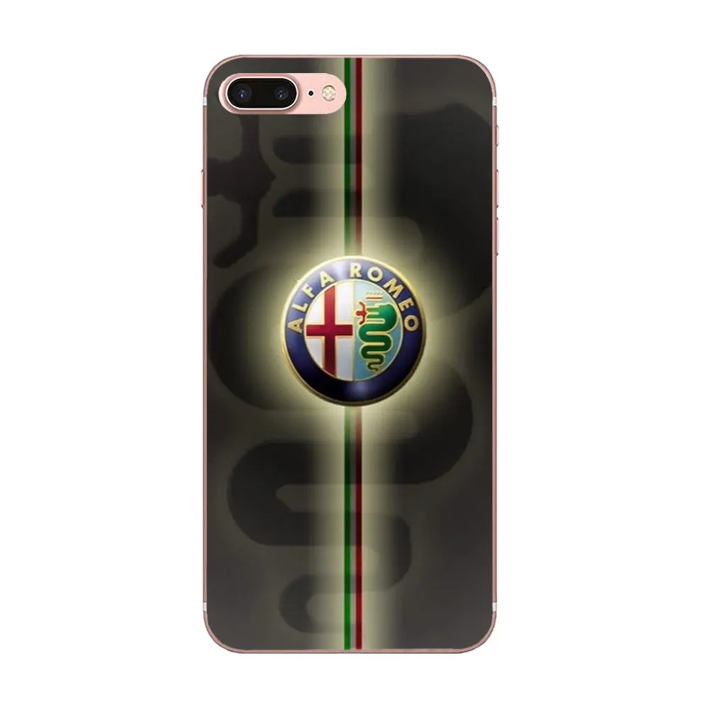 Чехол для телефона из ТПУ с логотипом Super Car Alfa Romeo Huawei Mate 7 8 9 10 20 P8 P9 P10 P20 P30 Lite Plus Pro