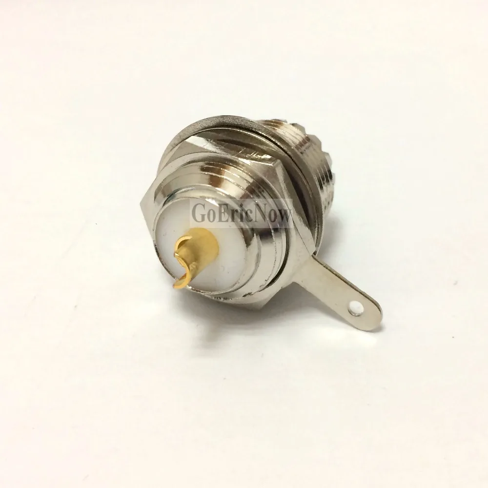 2 шт. SO-239 женский UHF шасси крепление круглый SolderType Запчасти Замена разъем PL259 SO239 CB радио антенна сканера