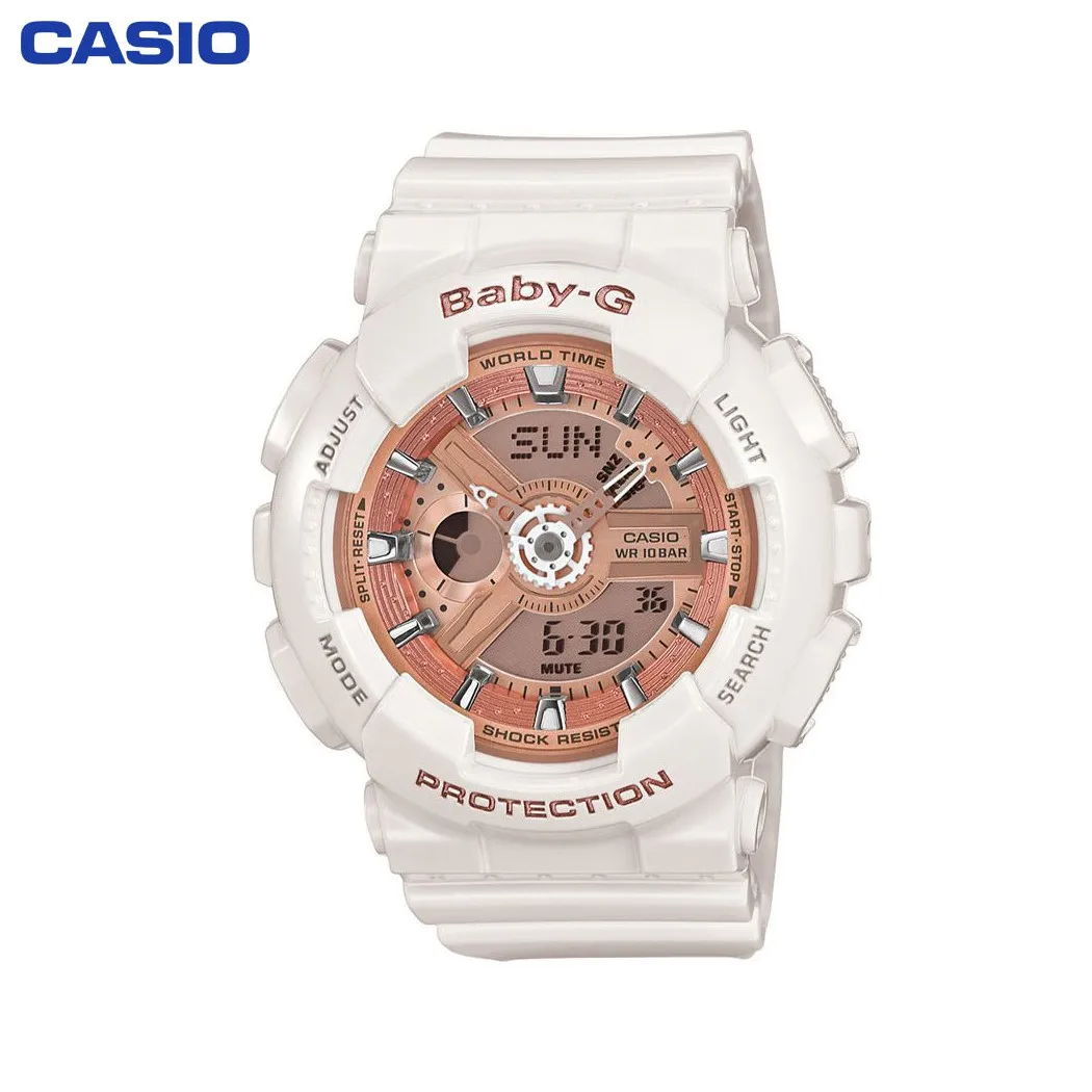 Наручные часы Casio BA 110 7A3 женские электронные на пластиковом ремешке|Женские