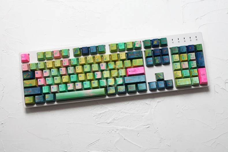 Taihao кубический abs двойной съемные брелки для diy игровой механической клавиатуры