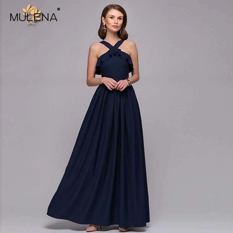 Соблазнительный комбинезон на бретелях без рукавов с открытой спиной Длинные