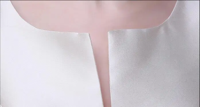 Красивые белые платья подружки невесты 2020 атласные кружевные А силуэта длиной до