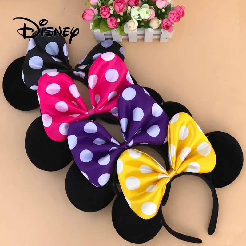 2018 disney ролевые игры модная игрушка Косметика бант на голову Микки Минни Детские