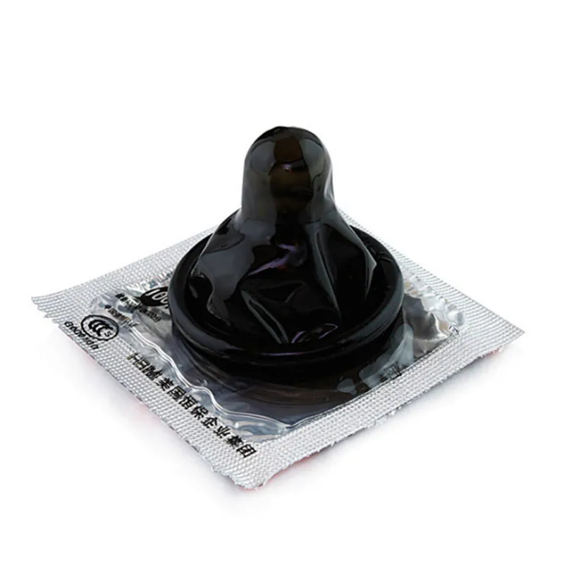 Удовольствие черное издание 20 шт латексные презервативы прочные анти