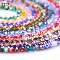 6mm czech ball glass beads for jewelry making bracelet diy accessories for woman ab color loose spacer crystal beads z155