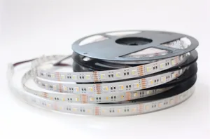 Новое поступление 2016, Светодиодная лента RGBW, водонепроницаемая, 12 В, 24 В, 5050smd, 60 светодиодный Довм, 5 мрулон, Светодиодная лента RGBW, бесплатная доставка