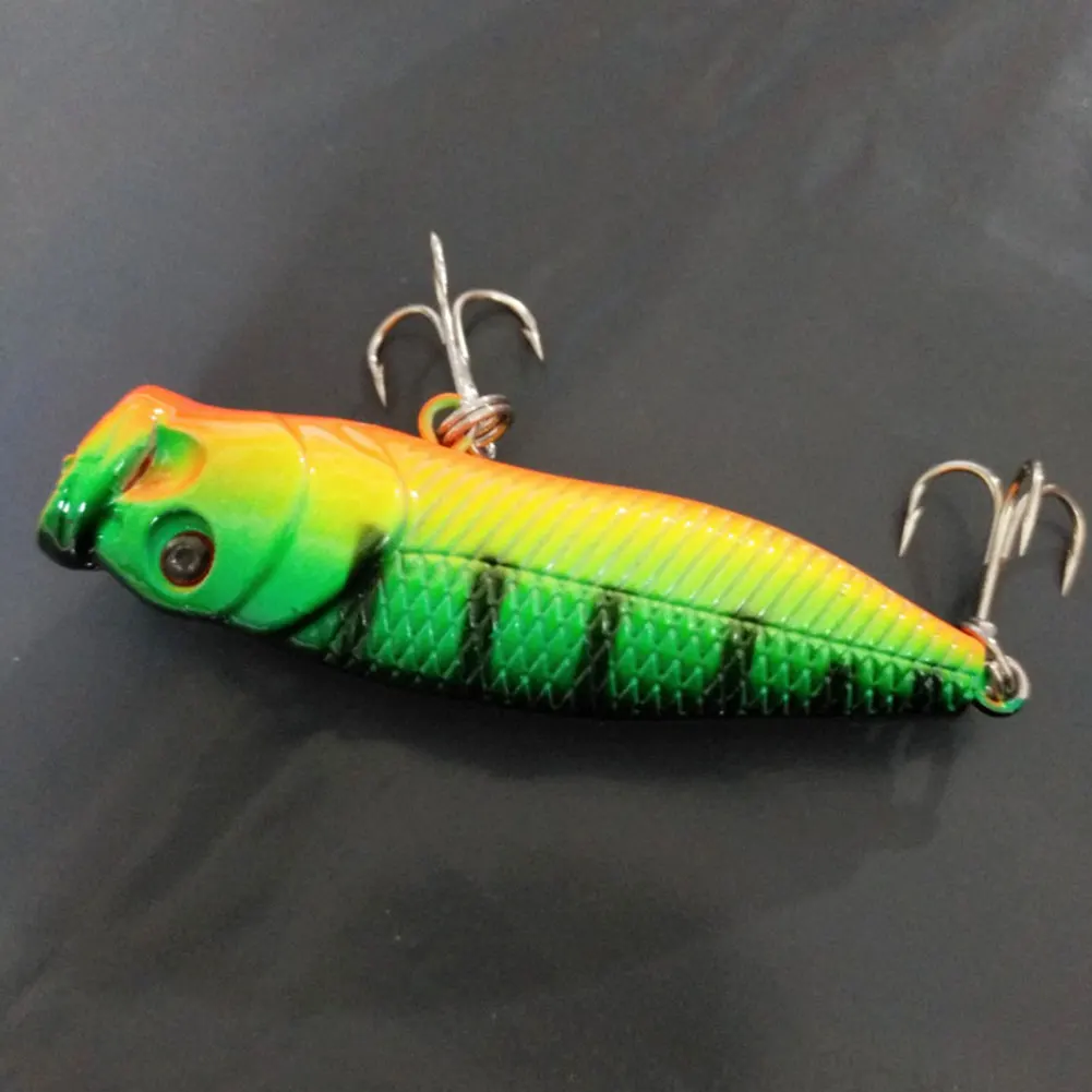 New 7cm 8.8g Popper Fishing Baits Wobbler Hard Drillings Carp Isca Artificial Fly Pesca | Спорт и развлечения