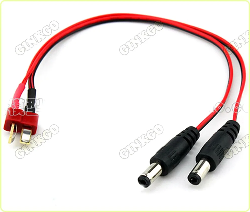 Бесплатная доставка Иллюстрированный приемник шнур питания Y Line T штекер на 5 5/3 DC