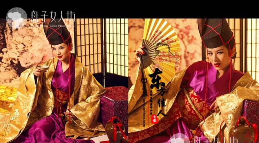 

2014 New Arrival Photography Costume Ancient Chinese Sword Lady Purple Sexy Costume Drunk at Sea Laugh at Beauty Canghaizui