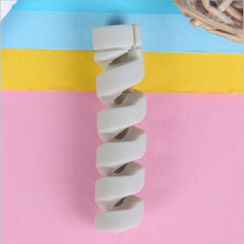 10 шт./лот Гибкая спиральная трубка намотка кабеля протектор провода шнур