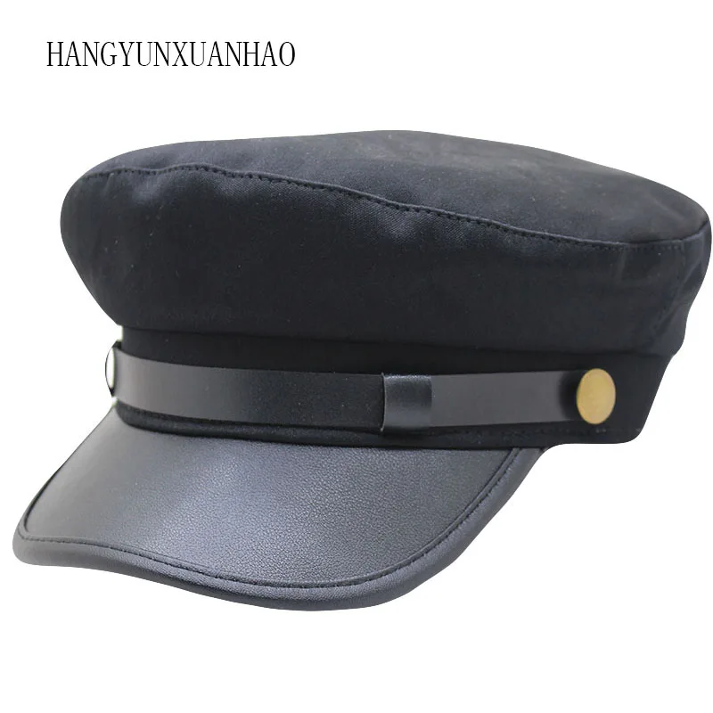 

Brand Military Tactical Winter Hats For Men Women Ladies Hats Pu Leather Male Army Visor Caps Casquette Bone Snapback Gorras