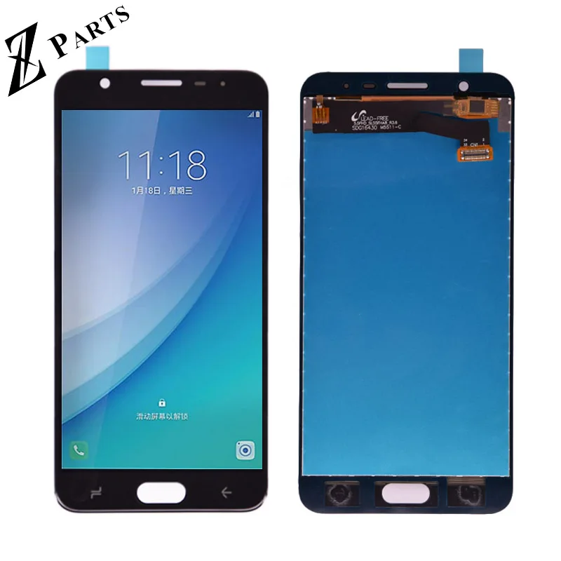 Оригинальный ЖК дисплей 5 дюйма IPS HD для SAMSUNG Galaxy J7 Prime 2 2018 G611 сенсорный экран