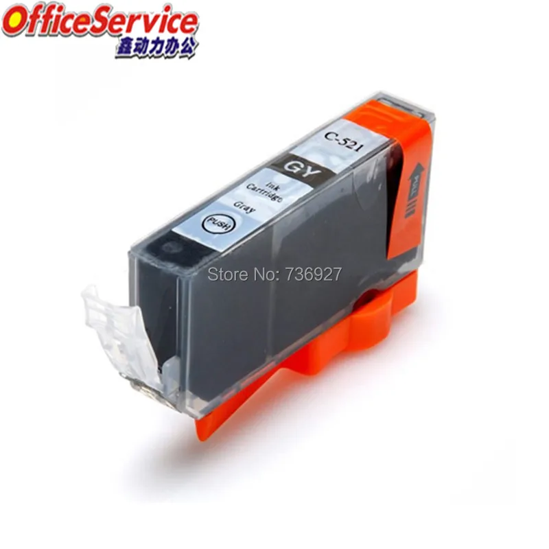 PGI-520 CLI-521 PGI520XL CLI521 совместимый чернильный картридж для принтера Canon MP980 MP990 MP620 MP630 MX860 IP4600 струйный принтер