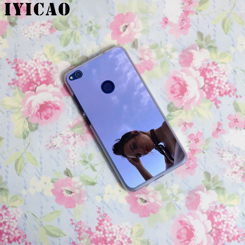 Жесткий чехол IYICAO Girl Kylie Jenner для Huawei Honor 6A 6C 7A 7C 7X 8 8X 9 10 20 9X Lite Pro Play Note View | Мобильные