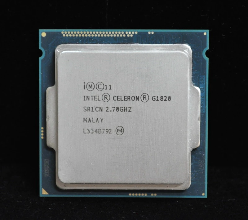 Двухъядерный процессор Intel Celeron G1820 2 7 ГГц Мб кэш-памяти SR1CN LGA 1150 Tray | Компьютеры и