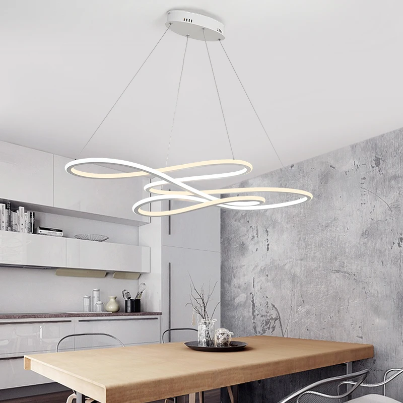 NEO gleam двойной Glow современный привело подвесной светильник для Кухня обеденный