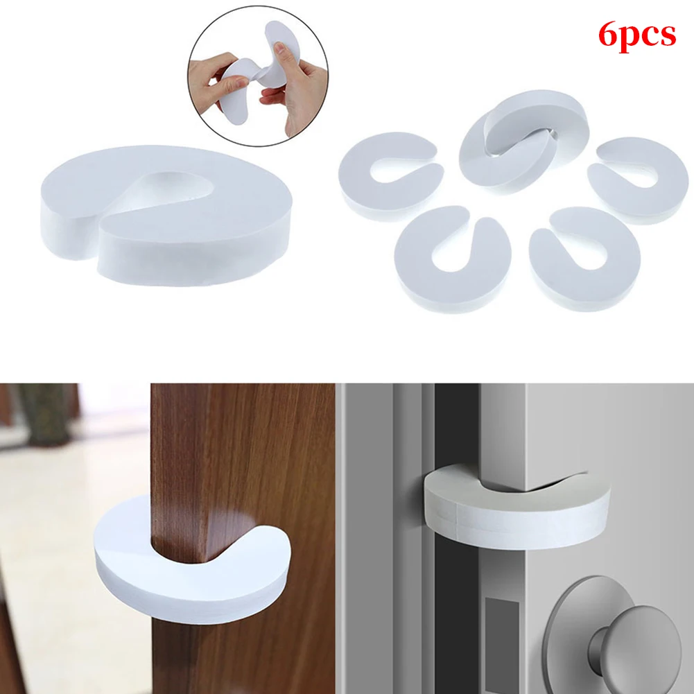 Accessories Baby Guard Child Door Stopper Cartoon Doorstop Holder Safety Finger Home For Bedroom Soft Foam Protectors | Мать и ребенок