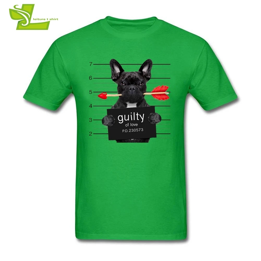 Футболка мужская с коротким рукавом 100% хлопок рисунком бульдога|Мужские