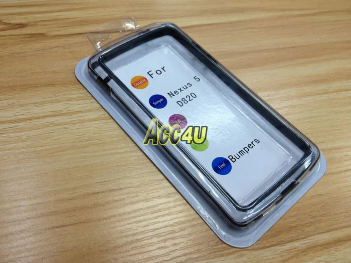 100pcs/lot Nexus 5 TPU+PC Two-Color Bumper Frame For LG google nexus 11 colors available + DHL Free Shipping |