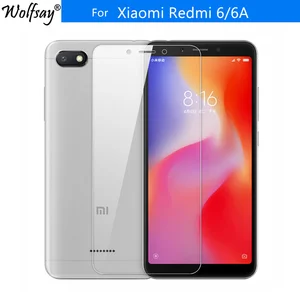 2pcs glass on xiaomi redmi 6a screen protector ultra thin clear film for xiaomi redmi 6a tempered glass for xiaomi redmi 6 6a free global shipping