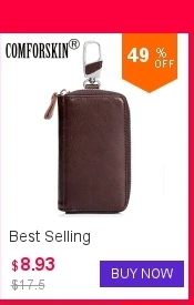 COMFORSKIN, фирменный дизайн, роскошный, овечья кожа, ID карты, кредитницы, гарантия, натуральная кожа, чехол для карт, Мини кошельки для монет