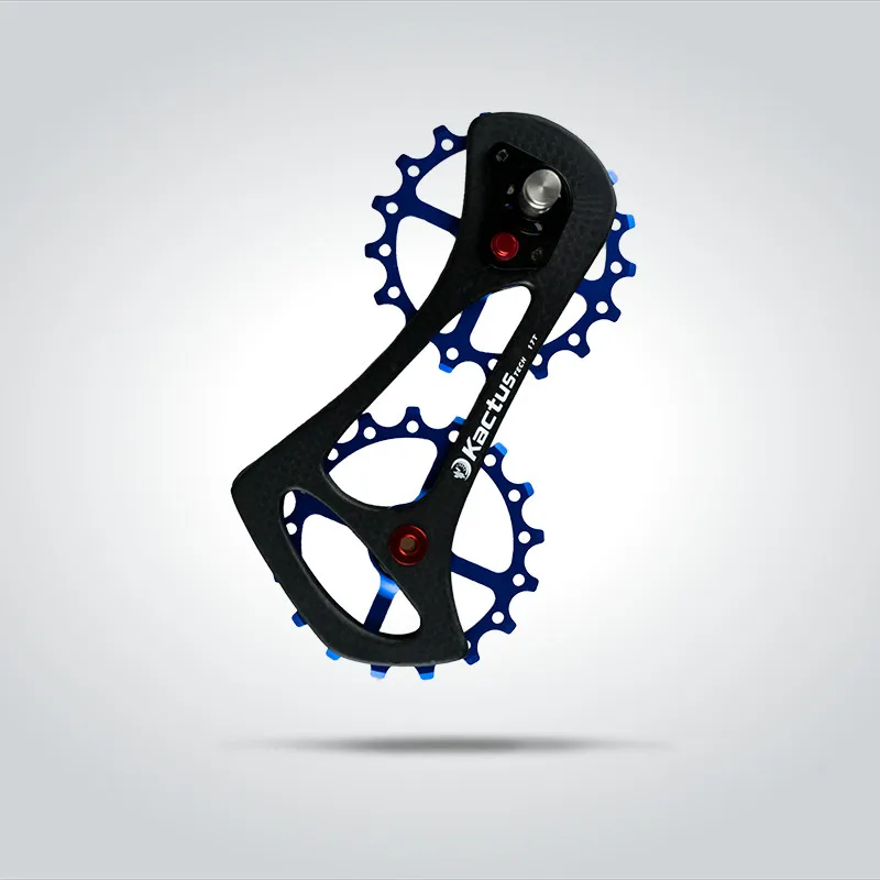 17TS MTB дорожный велосипед задний переключатель шкив, CNC AL направляющее колесо комплект системы керамический подшипник Jockey для SHIMANO Tiagra 105 5800 4600