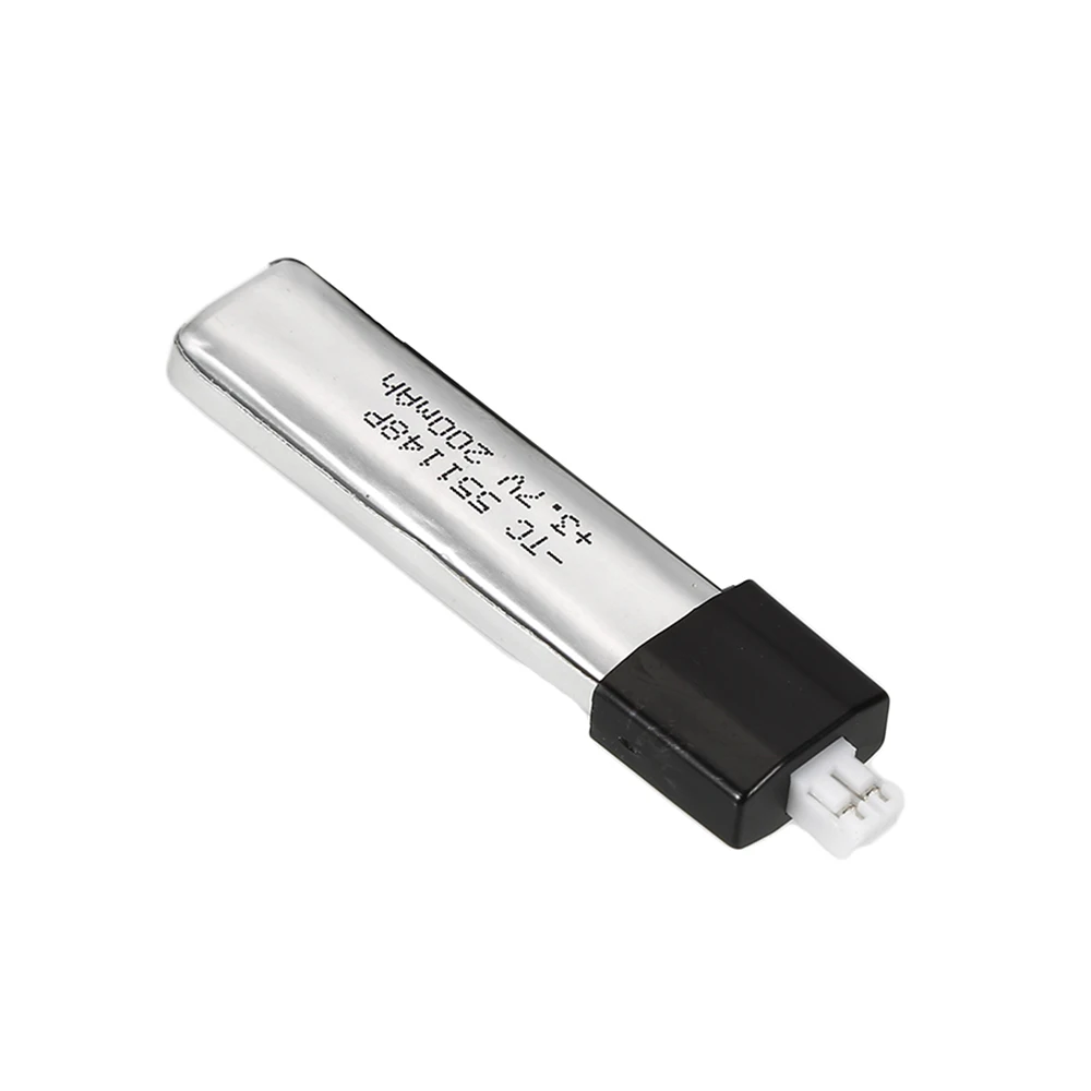 Высококачественный 2 0 pin 3 7 V 200mAh литий полимерный аккумулятор для RC WLtoys V911 Quadocpter