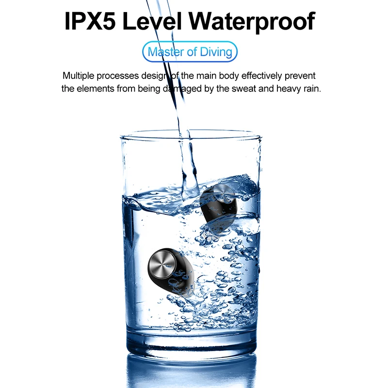 X28 Bluetooth 5 0 наушники стерео 3D музыка беспроводной с микрофоном IPX5