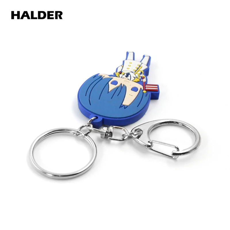 Аниме halder Uta no Prince Sama Aijima Cecil Ittoki Shinomiya Ren цифры кулон мягкий ПВХ Брелоки держатель ключей автомобильные брелоки для сумки