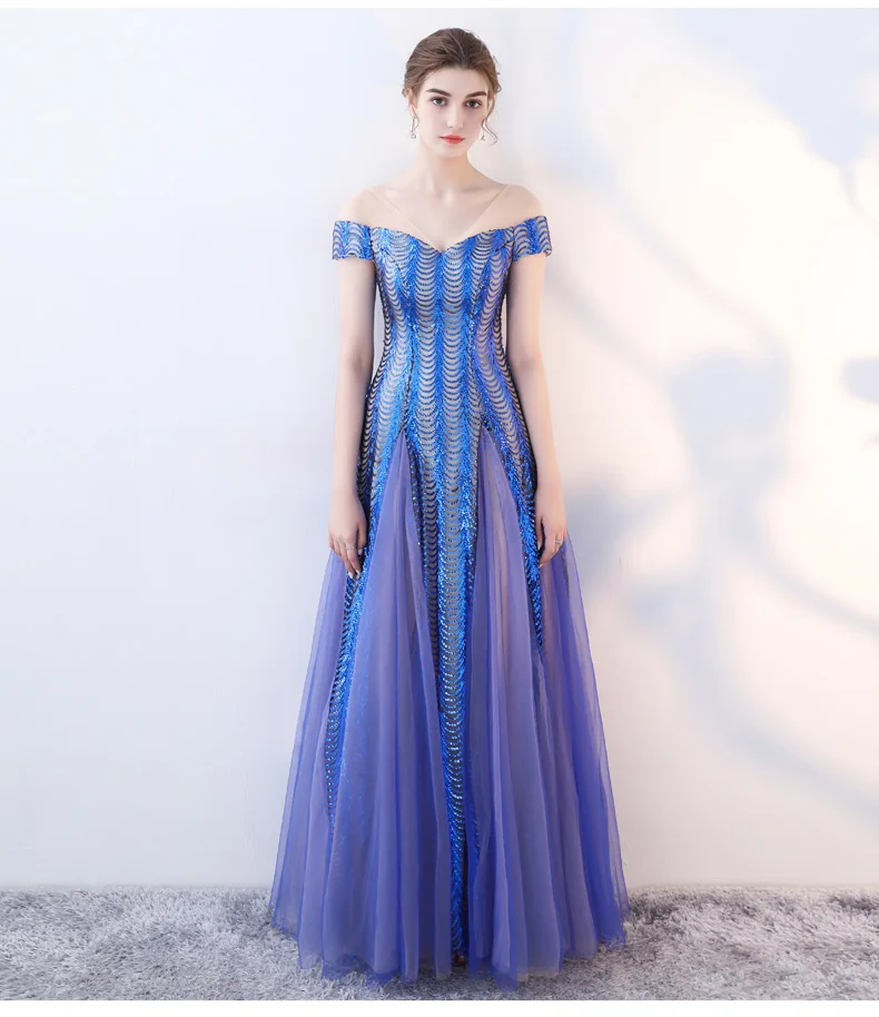 Vestido de festa longo ТРАПЕЦИЕВИДНОЕ длинное вечернее платье из обнаженной ткани
