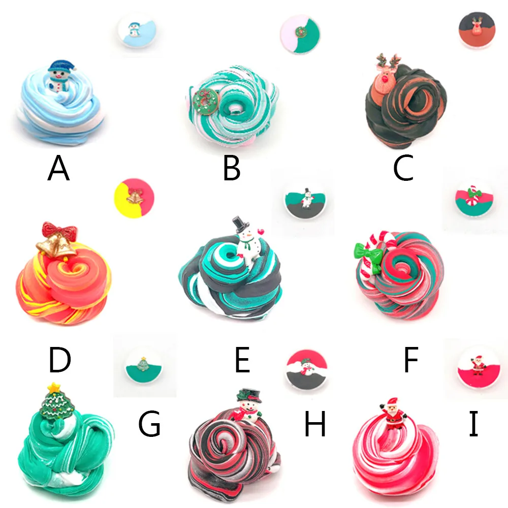 ПЛАСТИЛИНОВАЯ игрушка детские игрушки Рождественская елка слизь шпатлевка